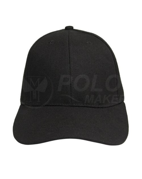 หมวกแก๊ปผ้าชาลี 04CL0033U000F สีดำ