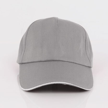 หมวก DY-Sandwich Cap สีเทา (แซนวิสขาว)