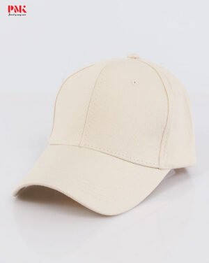 หมวก Peach Buckle-B สีครีม