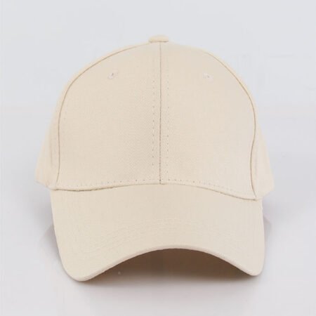 หมวก Peach Buckle-B สีครีม
