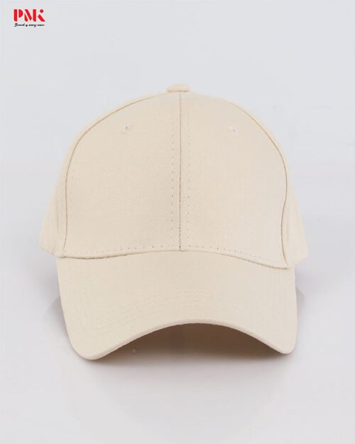 หมวก Peach Buckle-B สีครีม
