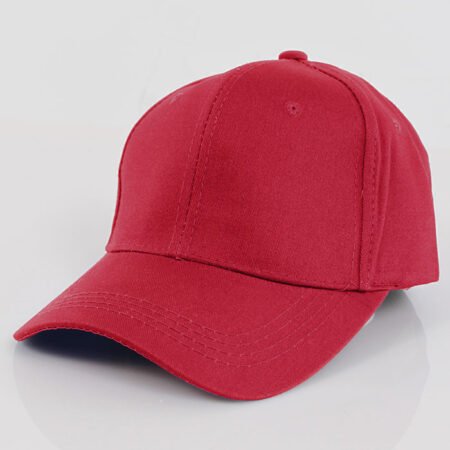 หมวก Peach Buckle-B สีแดง