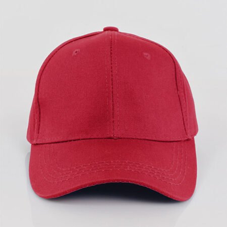 หมวก Peach Buckle-B สีแดง