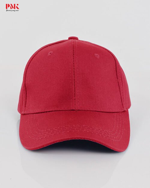 หมวก Peach Buckle-B สีแดง
